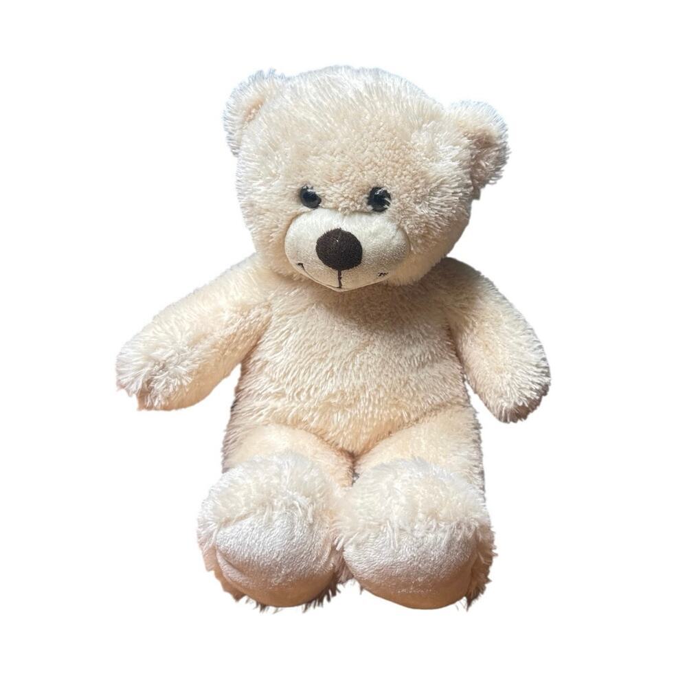 Build-A-Bear Lil’ Coconut Cub Cream Teddy Bear Plush 16” Stuffed Animal